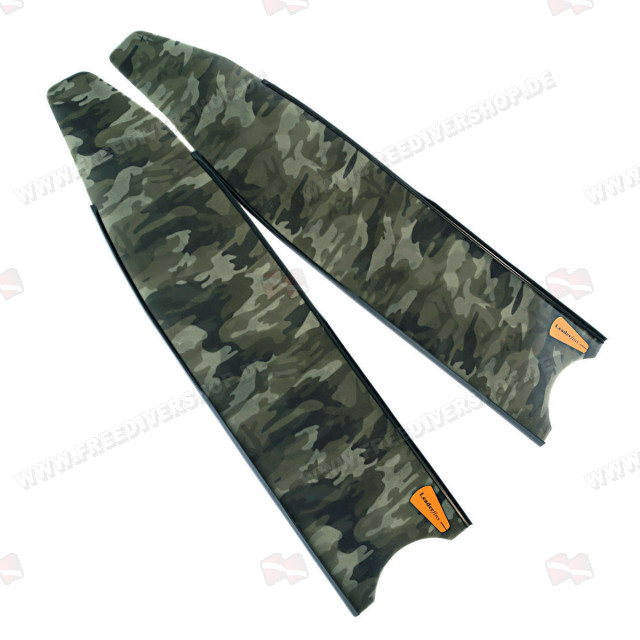 Leaderfins Green Camouflage Fin Blades