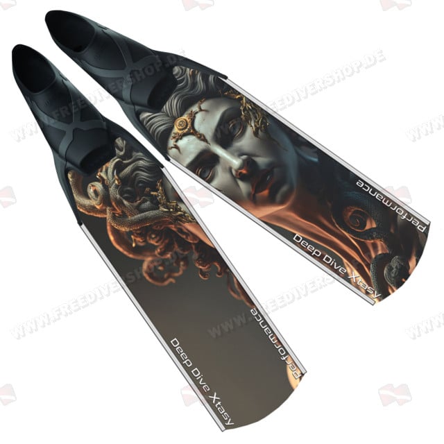 Deep Dive Xtasy Grey Medusa Performance Carbon Fins