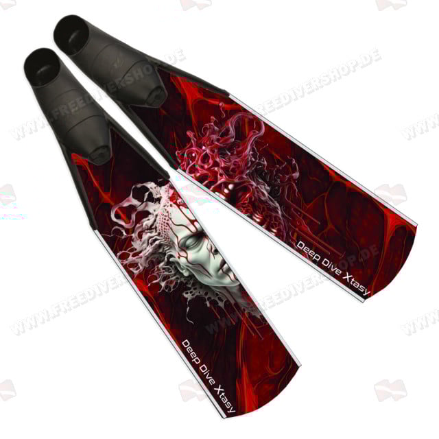 Deep Dive Xtasy Red Medusa Power Fins