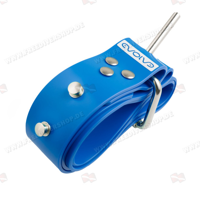 EVO Apnea Electric Blue Silicone Weight Belt