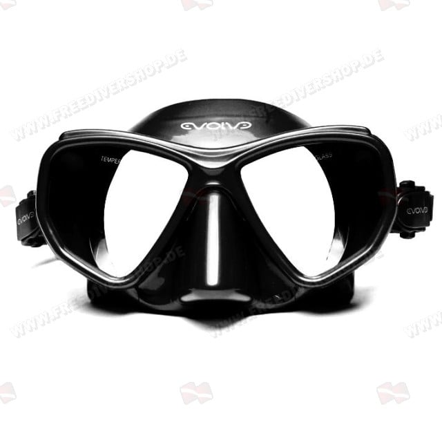 Evolve Ascent Black Ergonomic Freediving Mask