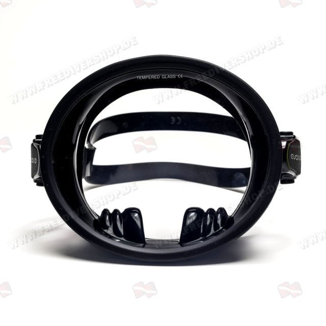 Evolve Oval Black Ergonomic Mask