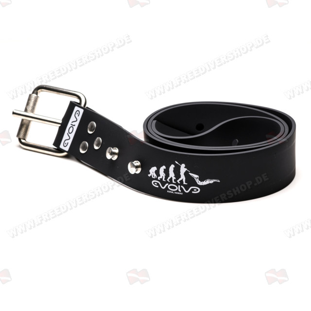 Evolve Glossy Black Summer Silicone Weight Belt