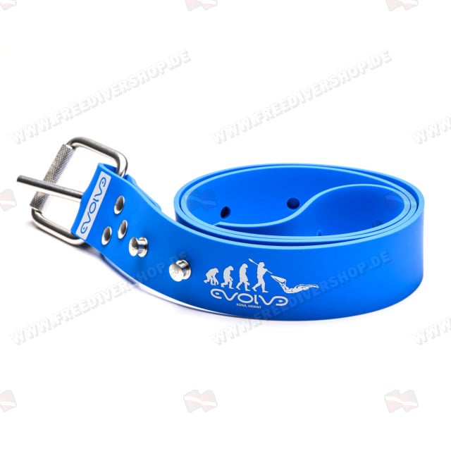 Evolve Electric Blue Summer Silicone Weight Belt