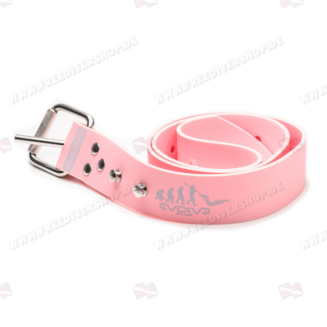 Evolve Cherry Pink Summer Silicone Weight Belt