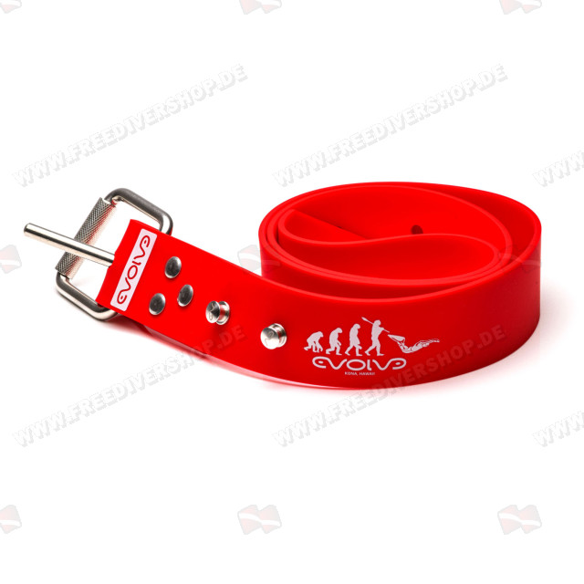 Evolve Firey Red Summer Silicone Weight Belt