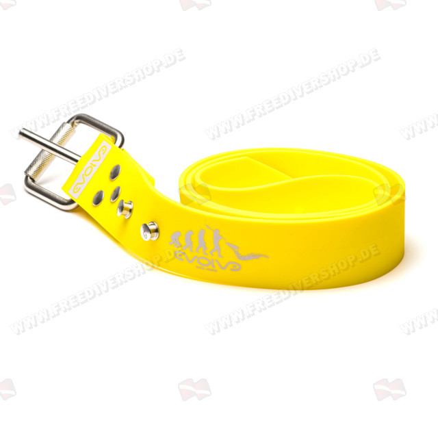Evolve Blazing Yellow Summer Silicone Weight Belt