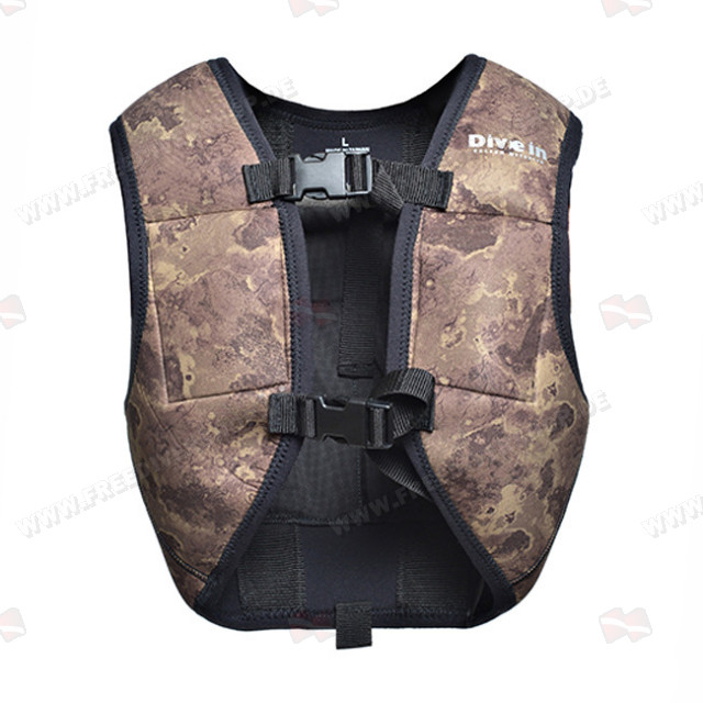 Divein Heavy 8 Weight Camouflage Vest