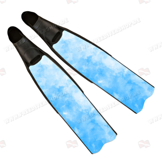 Iceberg Blue Sky Freediving Fins