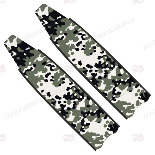 Iceberg Winter Camo Freediving Blades