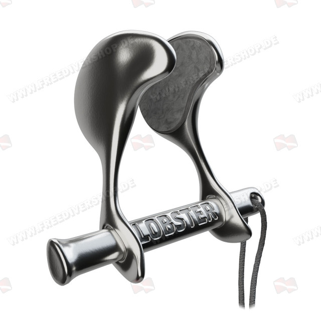 Lobster Silver Ergonomic Nose Clip