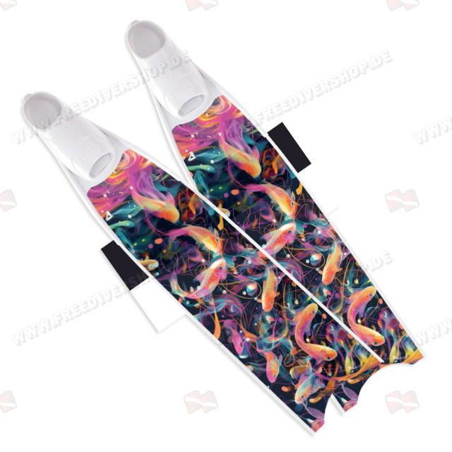 Leaderfins Wave Pure Carbon Fins + Fins Box