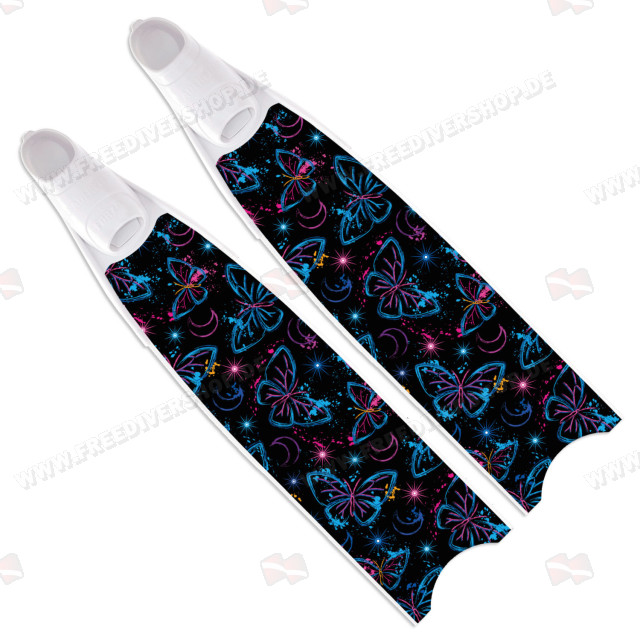 Leaderfins Wave Pure Carbon Fins + Fins Box