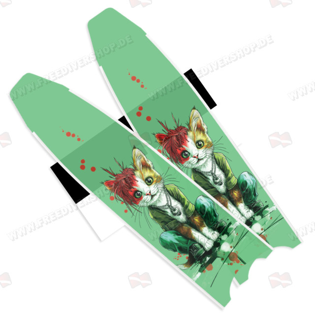 Leaderfins Wave Camouflage Black Fin Blades