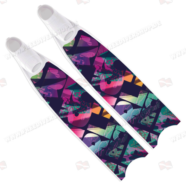 Leaderfins Wave Pure Carbon Fins + Fins Box