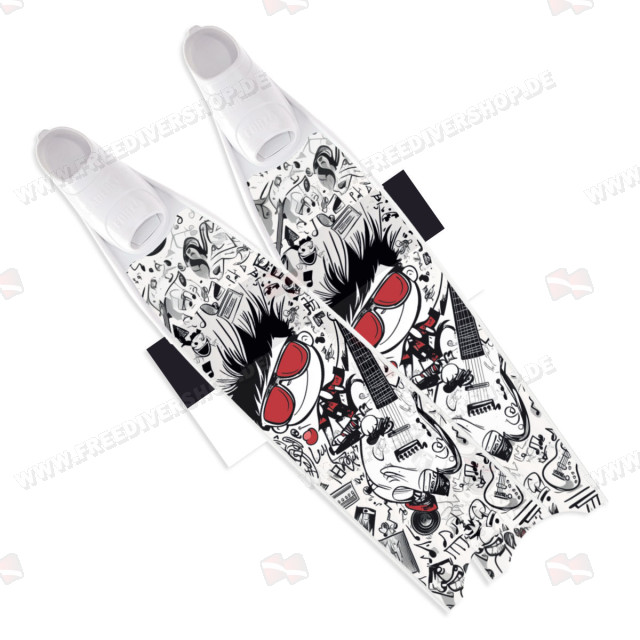 Leaderfins Wave Pure Carbon Fins + Fins Box