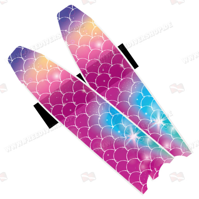 Leaderfins Wave Camouflage Black Fin Blades