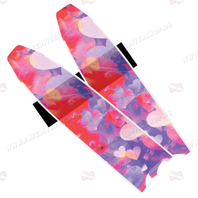 Leaderfins Wave Camouflage Black Fin Blades