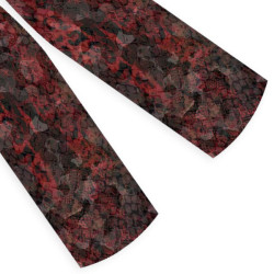 Quwack Red Camouflage Carbon Blades
