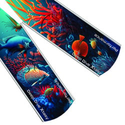 Deep Dive Xtasy Tropical Performance Carbon Blades