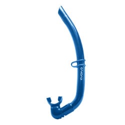Evolve Air Blue Flexible Silicone Snorkel