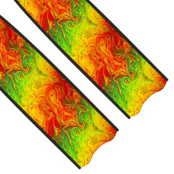 Iceberg Acid Camo Freediving Blades