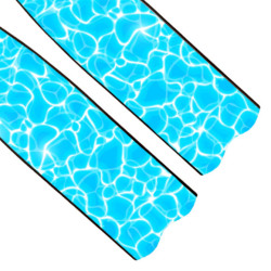 Iceberg Blue Camo Freediving Blades