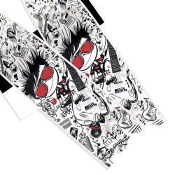 Leaderfins Wave Camouflage Black Fin Blades