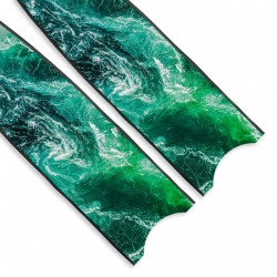 Leaderfins Wave Camouflage Carbon Fin Blades