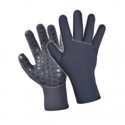 Divein Black Neoprene Gloves