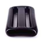 0.5 kg / 1.1 lbs Black Rubber Coated Belt Weight