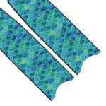 Leaderfins Blue Mermaid Blades - Limited Edition
