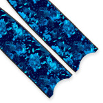 Leaderfins Blue Camouflage Flossen Blätter