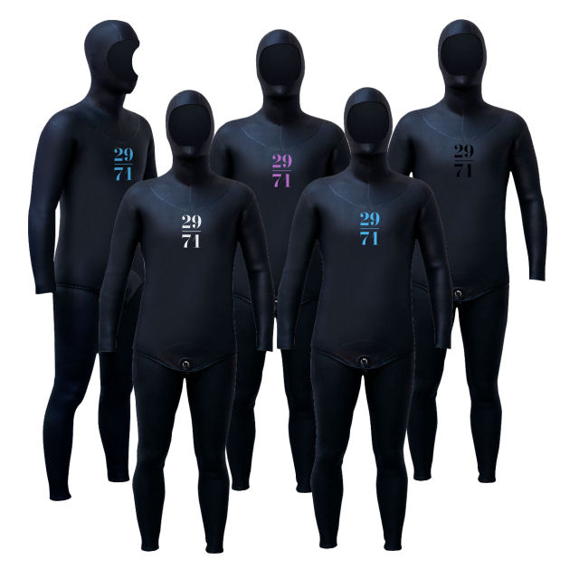 29/71Freediving Wetsuits
